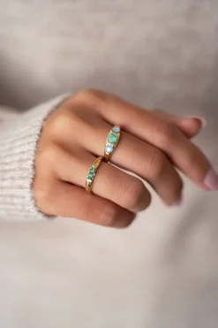 My Jewellery Bague Trois Pierres Ocean Online