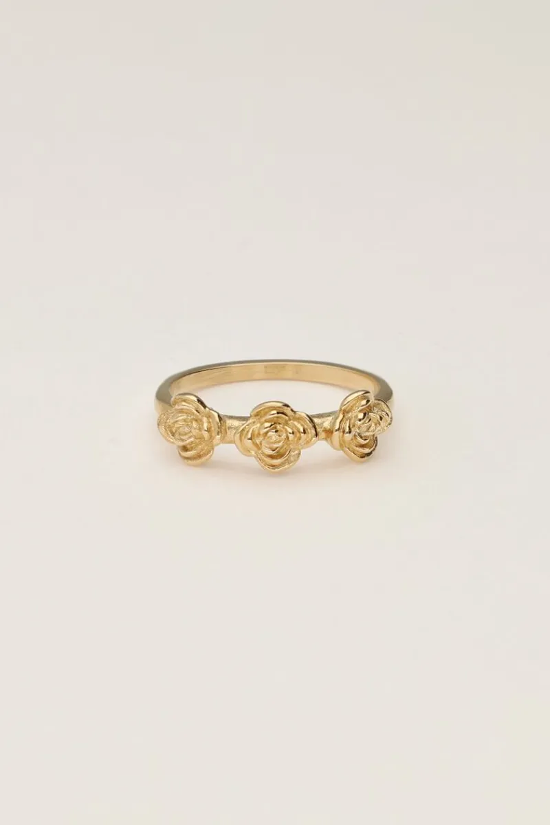 My Jewellery Bague Vintage Avec 3 Roses Online
