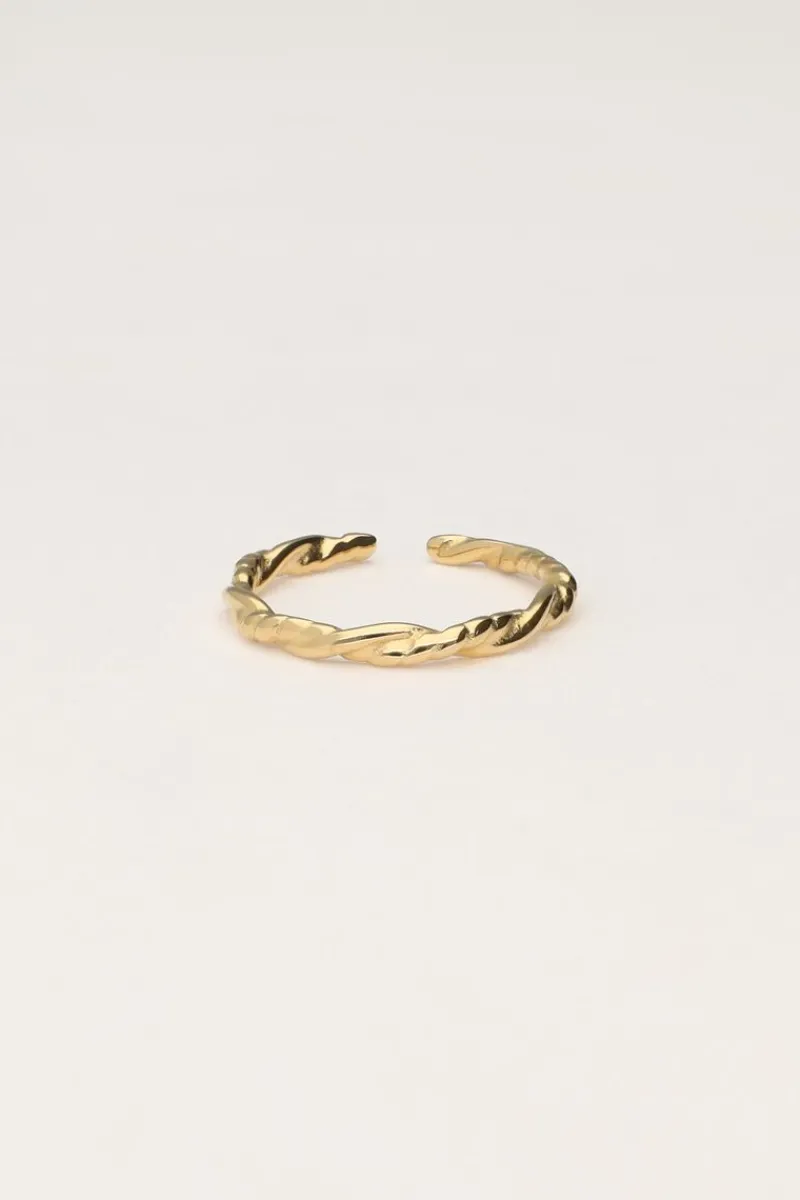 My Jewellery Bague Vintage Avec Grande Torsion Online