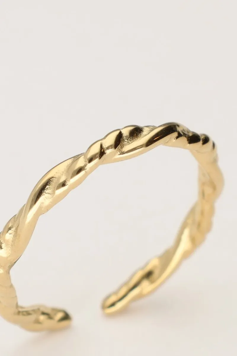 My Jewellery Bague Vintage Avec Grande Torsion Online