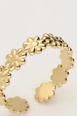 My Jewellery Bague Vintage Avec Marguerites Outlet