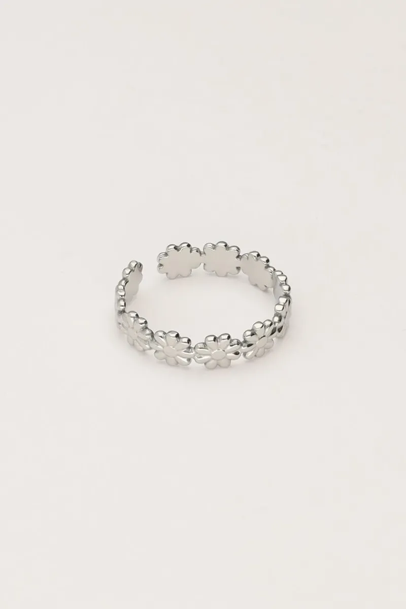 My Jewellery Bague Vintage Avec Marguerites Outlet