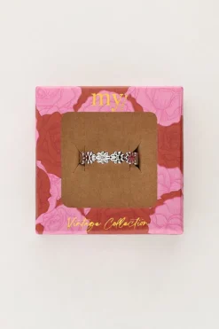 My Jewellery Bague Vintage Avec Marguerites Outlet