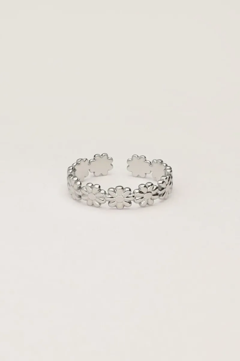 My Jewellery Bague Vintage Avec Marguerites Outlet
