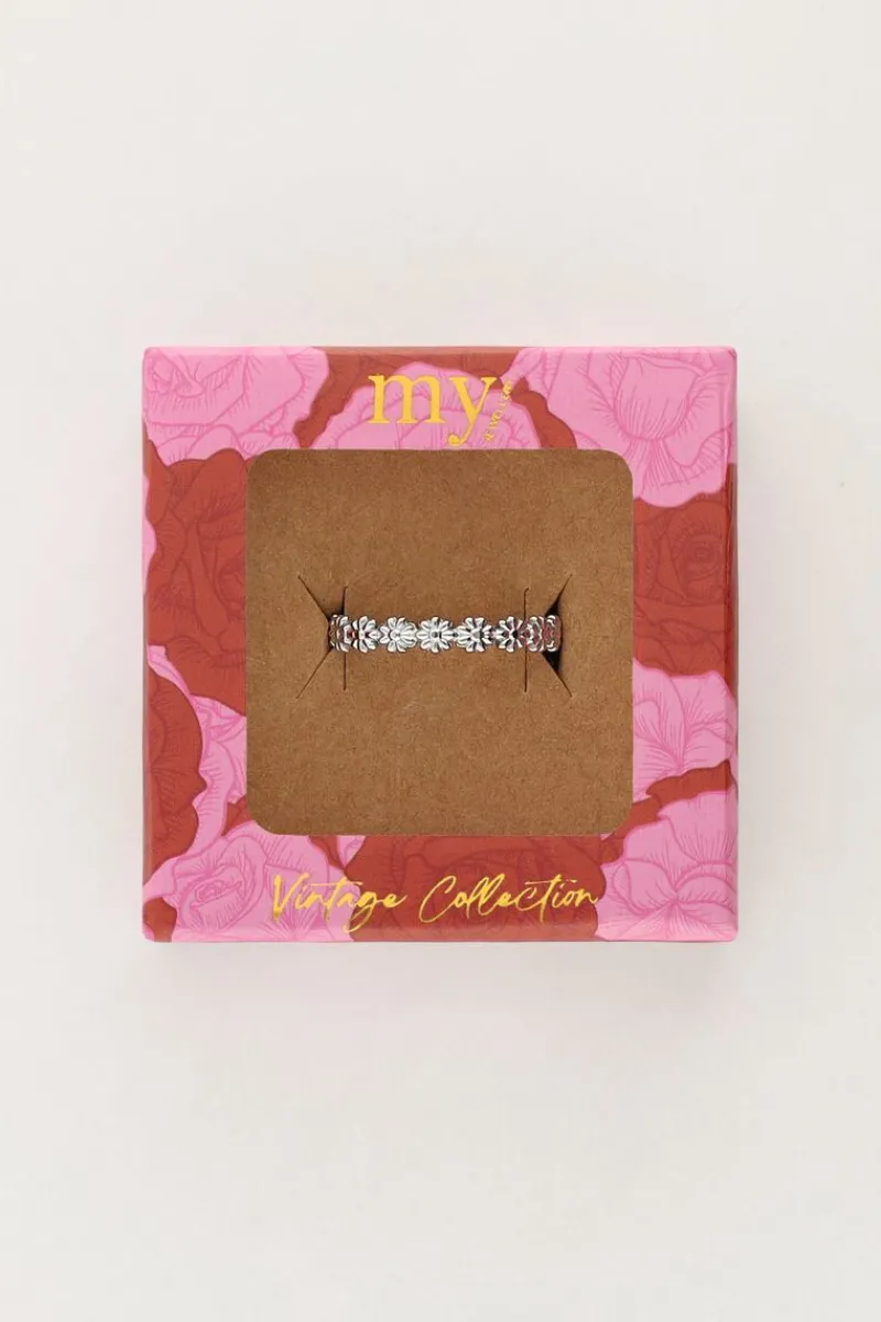 My Jewellery Bague Vintage Petites Fleurs Clearance