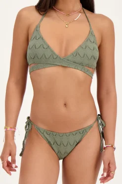 My Jewellery Bas De Bikini Bohème Vert foncé Best