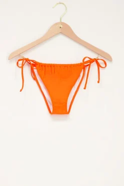 My Jewellery Bas De Bikini Avec Détail à Nouer Orange Online