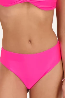 My Jewellery Bas De Bikini Taille Haute Brillant Rose Online