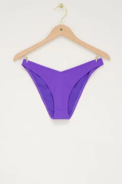 My Jewellery Bas De Bikini Violet Avec Zigzag New