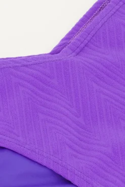 My Jewellery Bas De Bikini Violet Avec Zigzag New