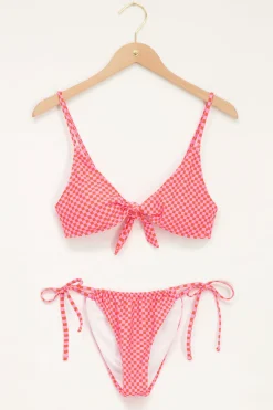My Jewellery Bikini à Carreaux Rose Sale
