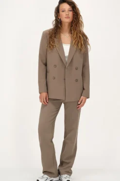 My Jewellery Blazer Croisé Taupe Sale