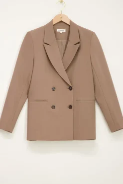 My Jewellery Blazer Croisé Taupe Sale