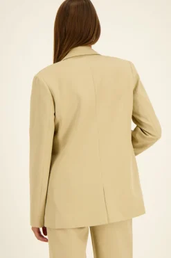 My Jewellery Blazer Oversize Beige Discount