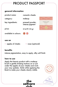 My Jewellery Blush Corail Romantic Cheeks Clearance