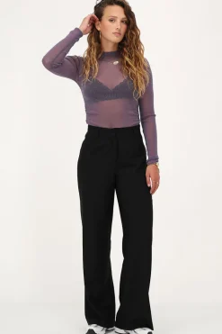 My Jewellery Body En Mesh Avec Lurex Violet New