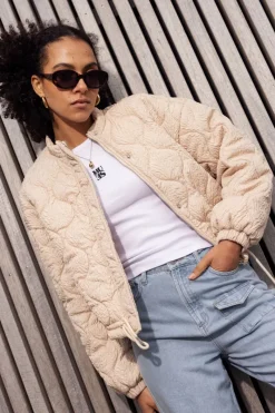 My Jewellery Bomber Beige Matelassé Fashion