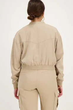 My Jewellery Bomber Cargo Beige Discount
