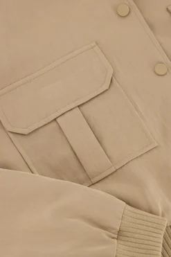My Jewellery Bomber Cargo Beige Discount