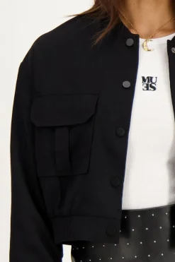 My Jewellery Bomber Cargo Noir Hot