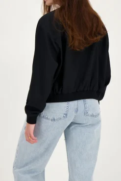 My Jewellery Bomber Noir Avec Poches Outlet