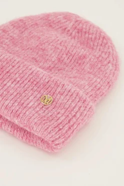 My Jewellery Bonnet En Maille Rose clair Online