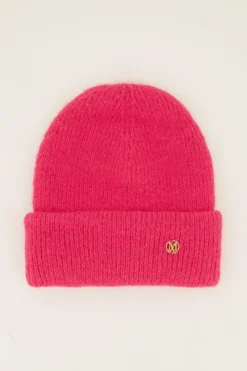 My Jewellery Bonnet En Maille Rose Clearance