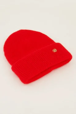 My Jewellery Bonnet En Maille Rouge Discount