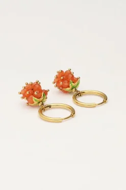 My Jewellery Boucle D'oreille Avec Grappe De Raisin Orange Clearance