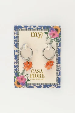 My Jewellery Boucle D'oreille Avec Grappe De Raisin Orange Clearance
