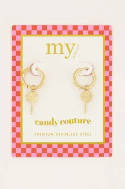 My Jewellery Boucles D'oreilles « Candy Couture » Sucettes Sale