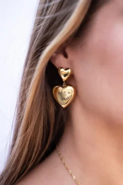 My Jewellery Boucles D'oreilles à Coeurs Discount