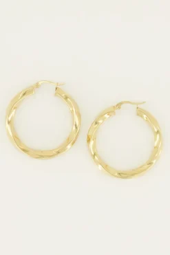 My Jewellery Boucles D’oreilles à Effet Torsadé Online