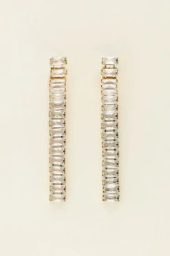 My Jewellery Boucles D'oreilles à Pierres Rectangulaires Universe Online