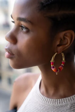 My Jewellery Boucles D'oreilles Art Bali Rose Sale