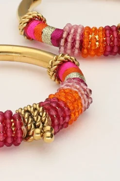 My Jewellery Boucles D'oreilles Art Bali Rose Sale
