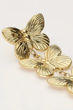 My Jewellery Boucles D'oreilles Avec 3 Papillons Outlet