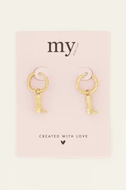 My Jewellery Boucles D’oreilles Avec Bottes De Cowboy New
