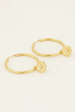 My Jewellery Boucles D’oreilles Avec Breloque Blooming Love Fashion