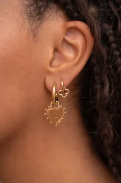 My Jewellery Boucles D'oreilles Avec Cadenas En Cœur Sale