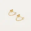 My Jewellery Boucles D’oreilles Avec Chaîne Et Pierre Fashion
