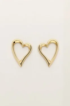 My Jewellery Boucles D'oreilles Avec Cœur Ouvert Hot