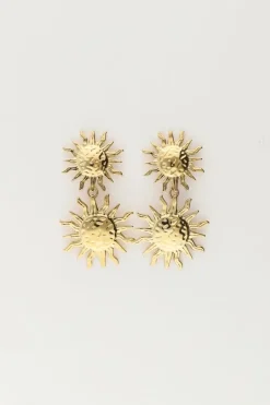 My Jewellery Boucles D'oreilles Avec Deux Soleils Online
