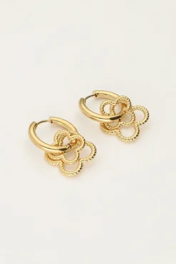 My Jewellery Boucles D'oreilles Avec Double Trèfle Hot