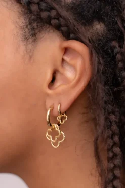 My Jewellery Boucles D'oreilles Avec Double Trèfle Hot