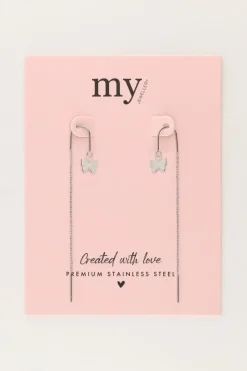 My Jewellery Boucles D'oreilles Avec Papillon Sale