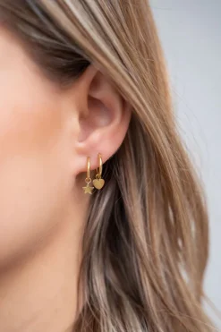 My Jewellery Boucles D’oreilles Avec Petit Cœur Fashion