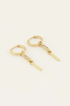 My Jewellery Boucles D’oreilles Avec Pierre Et Tige New