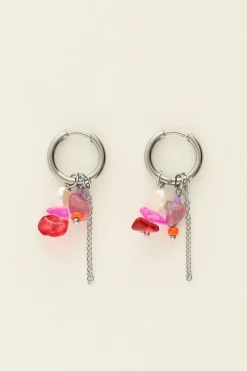 My Jewellery Boucles D'oreilles Avec Pierres Et Perles Mystic Hot