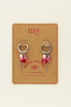 My Jewellery Boucles D'oreilles Avec Pierres Et Perles Mystic Hot